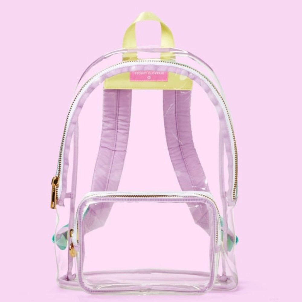 Stoney Clover Lane Transparent Backpack